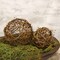 Natural Brown Layered Grapevine Twig Ball 6” Decorative Rustic Accent Sphere